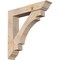 Ekena Millwork Merced Traditional Smooth Bracket w/ Offset Brace, Douglas Fir, 7 1/2"W x 40"D x 40"H BKT0806X40X40MRC01SDF - alternate 1